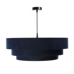 BPS Koncept Triniti lampa wisząca 1x60 W złota-granatowa 050-044-60