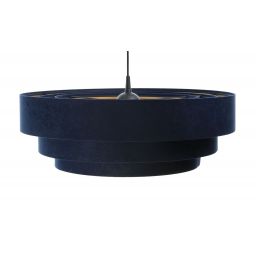 BPS Koncept Triniti lampa wisząca 1x60 W złota-granatowa 050-044-60