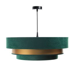 BPS Koncept Triniti lampa wisząca 1x60 W zielona-złota 050-075-60