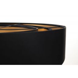 BPS Koncept Triniti lampa wisząca 1x60 W czarna-złota 050-088-60