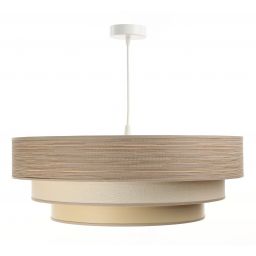 BPS Koncept Triniti lampa wisząca 1x60 W kremowa-beżowa 050-096-60