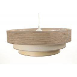 BPS Koncept Triniti lampa wisząca 1x60 W kremowa-beżowa 050-096-60