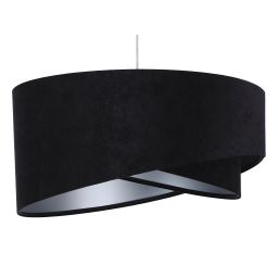 BPS Koncept Galaxy lampa wisząca 1x60 W czarna-srebrna 060-008