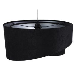 BPS Koncept Galaxy lampa wisząca 1x60 W czarna-srebrna 060-008