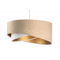 BPS Koncept Galaxy lampa wisząca 1x60 W biała-złota-beżowa 060-018