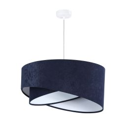 BPS Koncept Galaxy lampa wisząca 1x60 W biała-granatowa 060-042