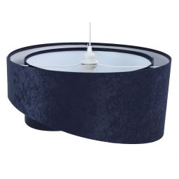 BPS Koncept Galaxy lampa wisząca 1x60 W biała-granatowa 060-042