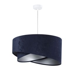 BPS Koncept Galaxy lampa wisząca 1x60 W srebrna-granatowa 060-043