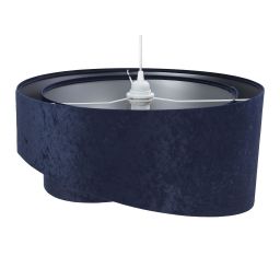 BPS Koncept Galaxy lampa wisząca 1x60 W srebrna-granatowa 060-043