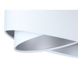 BPS Koncept Galaxy lampa wisząca 1x60 W biała-srebrna 060-061