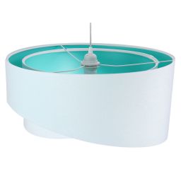 BPS Koncept Galaxy lampa wisząca 1x60 W biała-miętowa 060-063