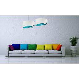 BPS Koncept Galaxy lampa wisząca 1x60 W biała 060-069