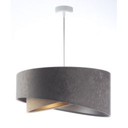 BPS Koncept Galaxy lampa wisząca 1x60 W złota-srebrna-grafitowa-beżowa 060-082