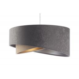 BPS Koncept Galaxy lampa wisząca 1x60 W złota-srebrna-grafitowa-beżowa 060-082