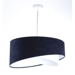 BPS Koncept Galaxy lampa wisząca 1x60 W biała-granatowa 060-089