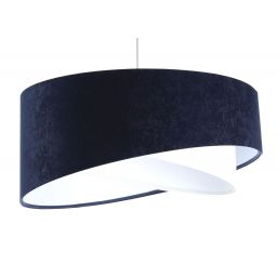 BPS Koncept Galaxy lampa wisząca 1x60 W biała-granatowa 060-089