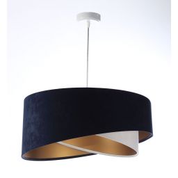 BPS Koncept Galaxy lampa wisząca 1x60 W biała-złota-granatowa 060-091