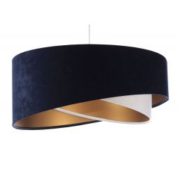 BPS Koncept Galaxy lampa wisząca 1x60 W biała-złota-granatowa 060-091