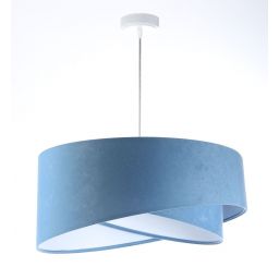 BPS Koncept Galaxy lampa wisząca 1x60 W biała-niebieska 060-092