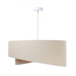 BPS Koncept Boho lampa wisząca 1x60 W kremowa-beżowa 060-182