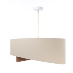 BPS Koncept Boho lampa wisząca 1x60 W beżowa-cappuccino 060-183