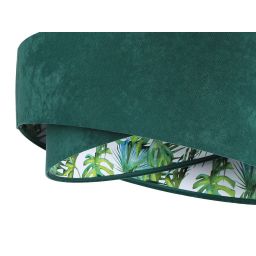 BPS Koncept Galaxy lampa wisząca 1x60 W zielona-wzór 060-4-436