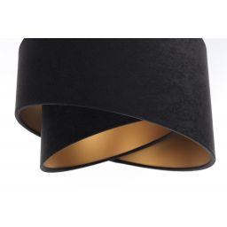 BPS Koncept Galaxy lampa wisząca 3x60 W czarna-złota 060-L3-009CZ