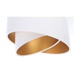 BPS Koncept Galaxy lampa wisząca 3x60 W biała-złota 060-L3-062