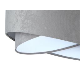 BPS Koncept Galaxy lampa wisząca 1x60 W biała-szary/popielaty 060-012