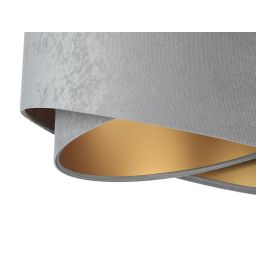 BPS Koncept Galaxy lampa wisząca 1x60 W złota-szary/popielaty 060-014