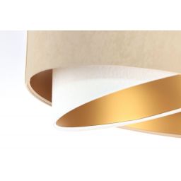 BPS Koncept Galaxy lampa wisząca 1x60 W biała-złota-beżowa 060-018