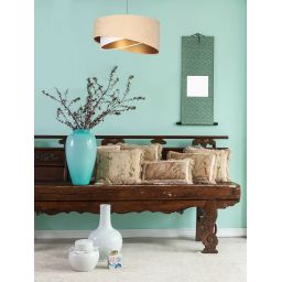 BPS Koncept Galaxy lampa wisząca 1x60 W biała-złota-beżowa 060-018