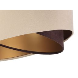 BPS Koncept Galaxy lampa wisząca 1x60 W złota-brązowa-beżowa 060-019