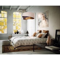 BPS Koncept Galaxy lampa wisząca 1x60 W złota-brązowa-beżowa 060-019