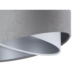 BPS Koncept Galaxy lampa wisząca 1x60 W biała-szary/popielaty-srebrna 060-021