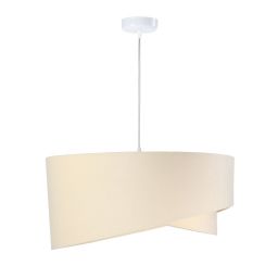 BPS Koncept Galaxy lampa wisząca 1x60 W biała-beżowa 060-027