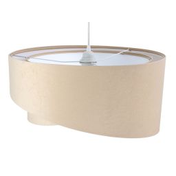 BPS Koncept Galaxy lampa wisząca 1x60 W biała-beżowa 060-027