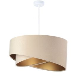 BPS Koncept Galaxy lampa wisząca 1x60 W złota-beżowa 060-029