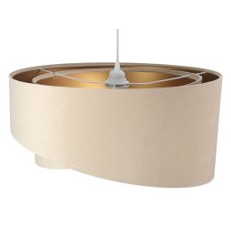 BPS Koncept Galaxy lampa wisząca 1x60 W złota-beżowa 060-029