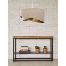 BPS Koncept Galaxy lampa wisząca 1x60 W złota-beżowa 060-029