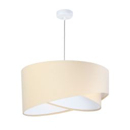 BPS Koncept Galaxy lampa wisząca 1x60 W biała-kremowa 060-032