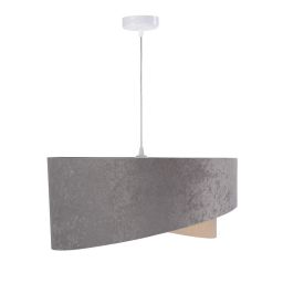 BPS Koncept Galaxy lampa wisząca 1x60 W złota-szary/popielaty-beżowa 060-050