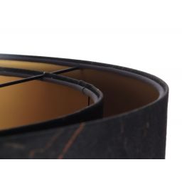 BPS Koncept Galaxy lampa wisząca 1x60 W czarna-złota 060-137