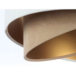 BPS Koncept Galaxy lampa wisząca 1x60 W biała-złota-beżowa 060-159