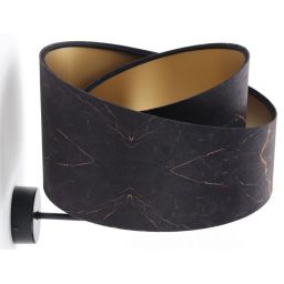 BPS Koncept Galaxy kinkiet 1x60 W czarny-złoty 060K-G-137CZ