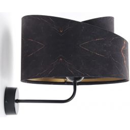 BPS Koncept Galaxy kinkiet 1x60 W czarny-złoty 060K-G-137CZ