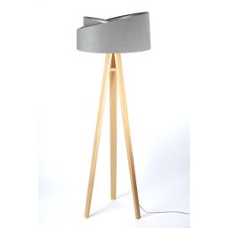 BPS Koncept Galaxy lampa stojąca 1x60 W szara-srebrna 060P-013