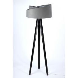 BPS Koncept Galaxy lampa stojąca 1x60 W czarna-szara-srebrna 060P-013CZ