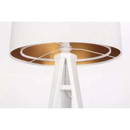 BPS Koncept Galaxy lampa stojąca 1x60 W biała-złota 060P-062W