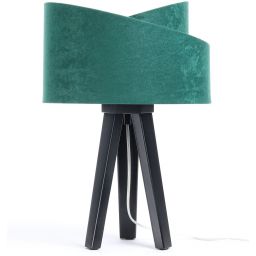 BPS Koncept Galaxy lampa stołowa 1x60 W czarna-zielona-złota 060S-003CZ